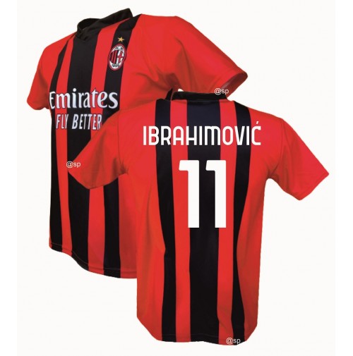 Maglia Ibrahimovic 11 Ac Milan 2021/22 replica ufficiale Autorizzataa
